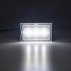 2X White LED License Plate Light for Land Rover LR2/LR3/LR4/RRS (2007–2016)