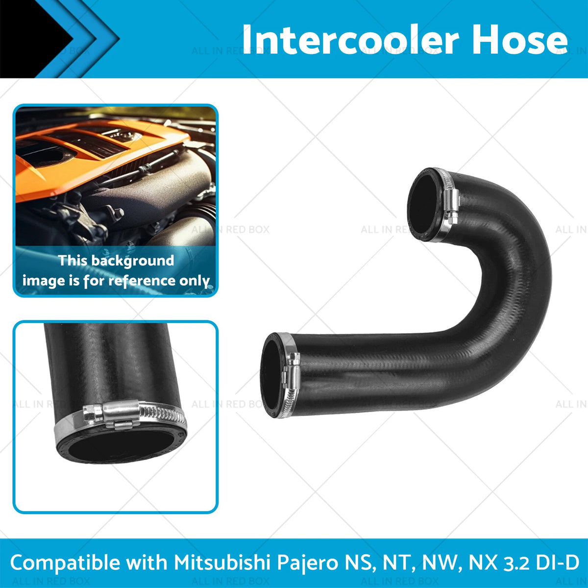 Intercooler Hose for Mitsubishi Pajero 3.2 DI-D Turbo (2000–2006) 1505A359