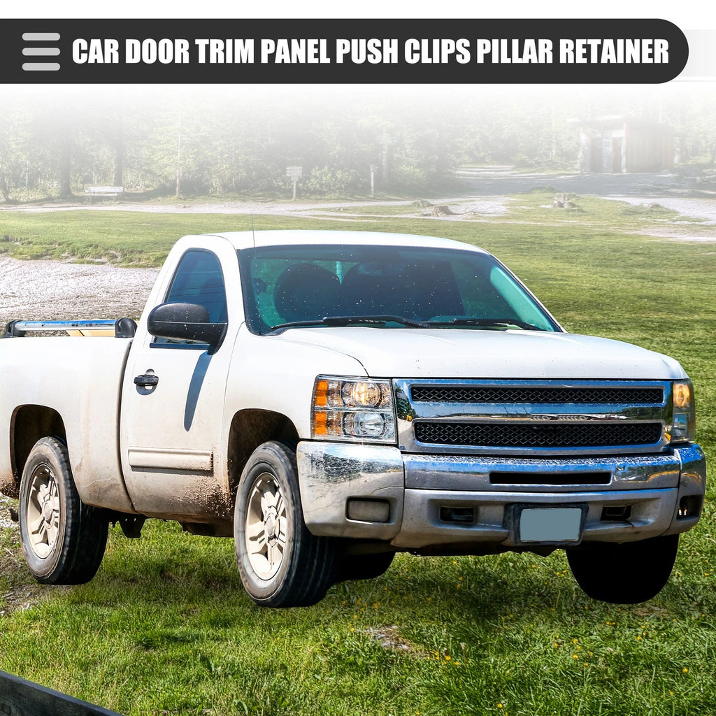 30 Pcs Door Trim Panel Push Clips Retainer for Chevrolet (No. 11519031)