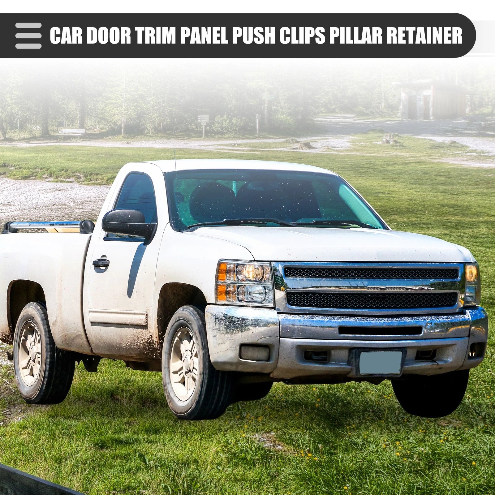 30 Pcs Door Trim Panel Push Clips Retainer for Chevrolet (No. 11519031)