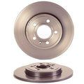 2X Brembo Rear 288mm UV Coated Brake Disc Rotors for Audi A4 Quattro