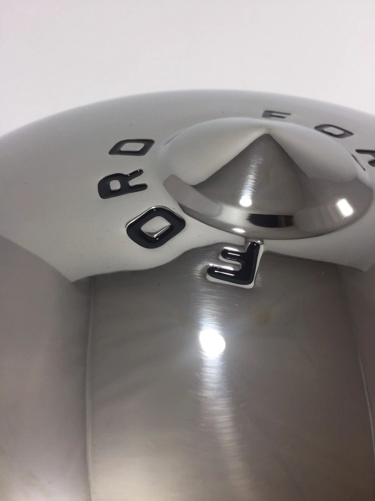 Stainless Hubcaps Set of 4 for Ford Car Deluxe Shoe Box (1949–1950)