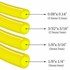 Set of 4 Fuel-Line Hose Gas Pipe Tubing for Trimmer Chainsaw Blower