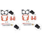 Set of 2 Carb Repair Kits for Johnson Evinrude (439076)