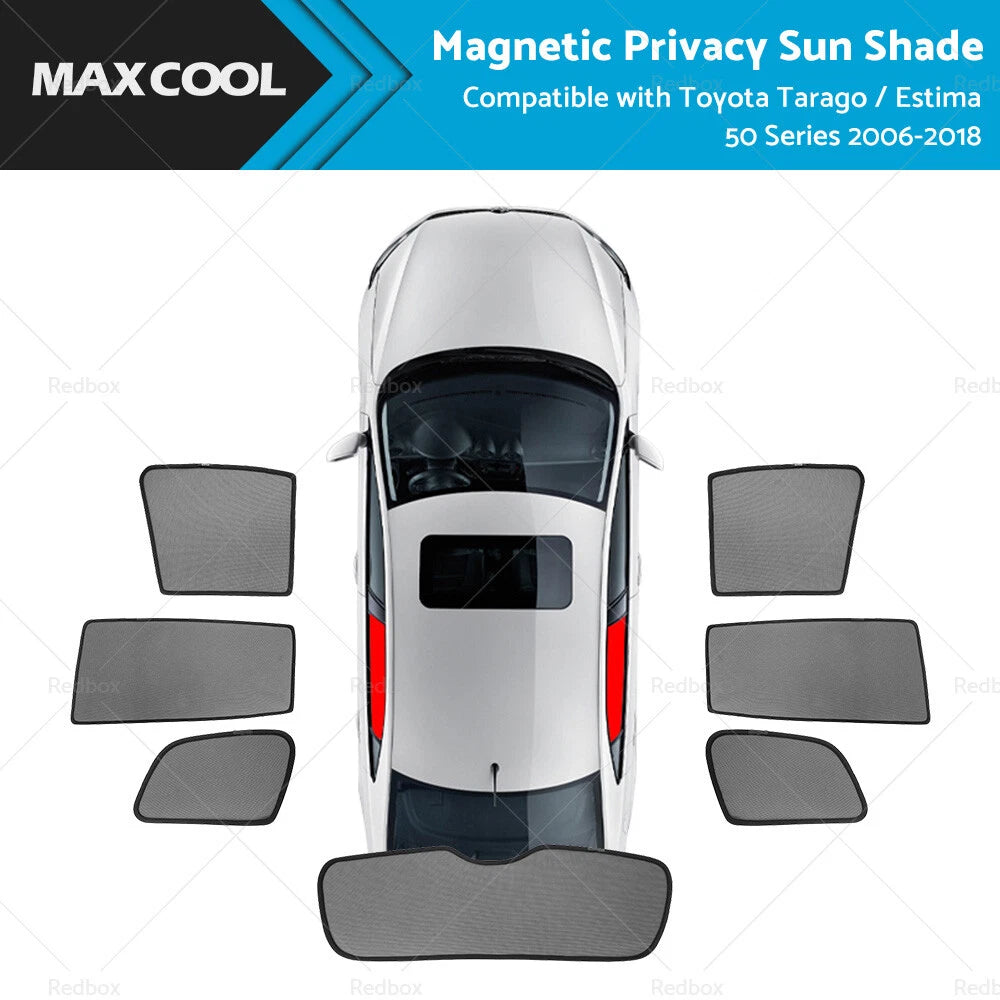 Magnetic Privacy Sun Shade for Toyota Tarago/Estima 50 Series (2006–2018)