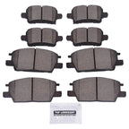 8X Ceramic Disc Brake Pad Kit for Buick Regal Chevrolet Equinox GMC