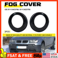 Pair Front Fog Light Bezels for BMW X3 (2007–2010)