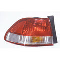 Replacement Driver Side Outer Tail Light Assembly for 2001-2002 Honda Accord
