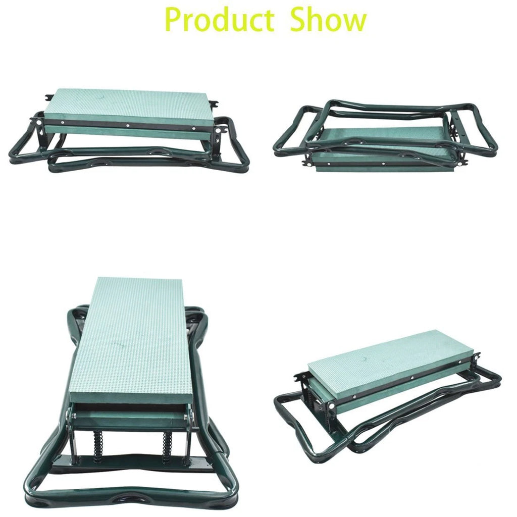 Garden Kneeler and Seat Stool - Foldable Garden Bench