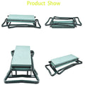 Garden Kneeler and Seat Stool - Foldable Garden Bench