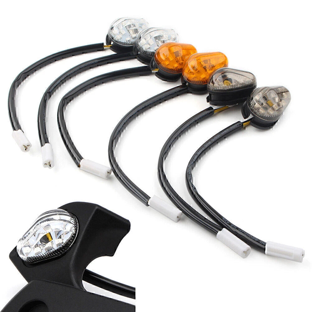 2X Amber LED Turn Signal Light for Yamaha FZ10 (2017–2020), FZ03 (2016–2020), FZ25 (2017–2020), FJ-09 (2015–2018), XSR700 (2016–2020), XSR900 (2016–2020)