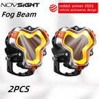 3" LED Work Pod Lights for Jeep SUV Truck (Offroad Driving Fog Beam)