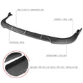 Front Bumper Lip Splitter Under Diffuser for Kia Optima SX/SXL (2016–2018)