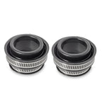 Set of 2 Air Box Frame Rubber Boots w/Clamps for Honda TRX 250X 300EX 300X (1987–2009)