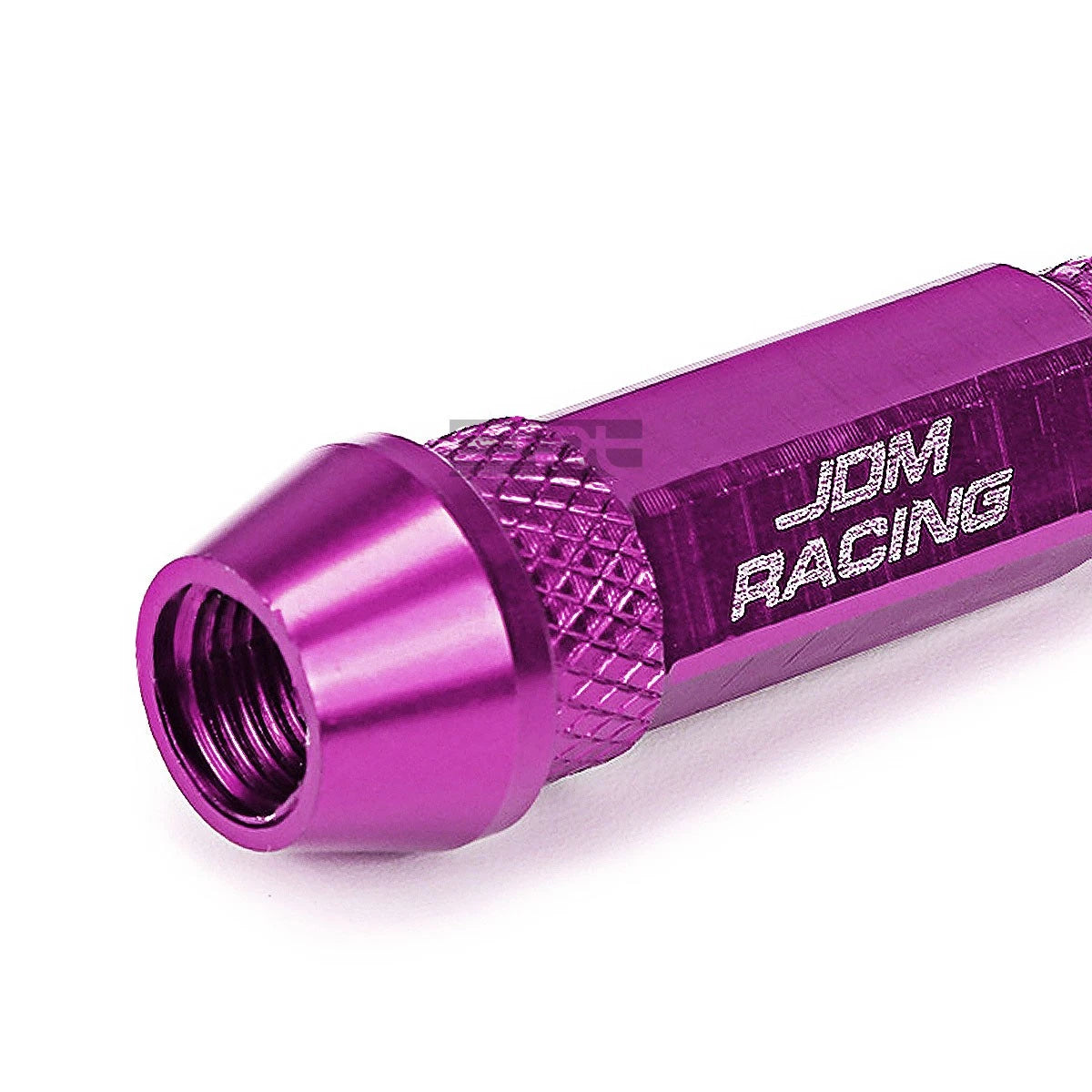 Set of 4 Purple 60mm Universal Tire Rim Air Valve Dust Covers Spike Caps