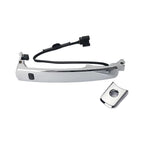 Chrome Front Left Exterior Door Handle for Nissan Rogue (2010–2013)