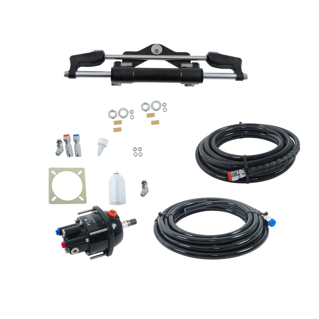 Hydraulic Steering Kit for Single Outboard Engine (Up to 350HP)