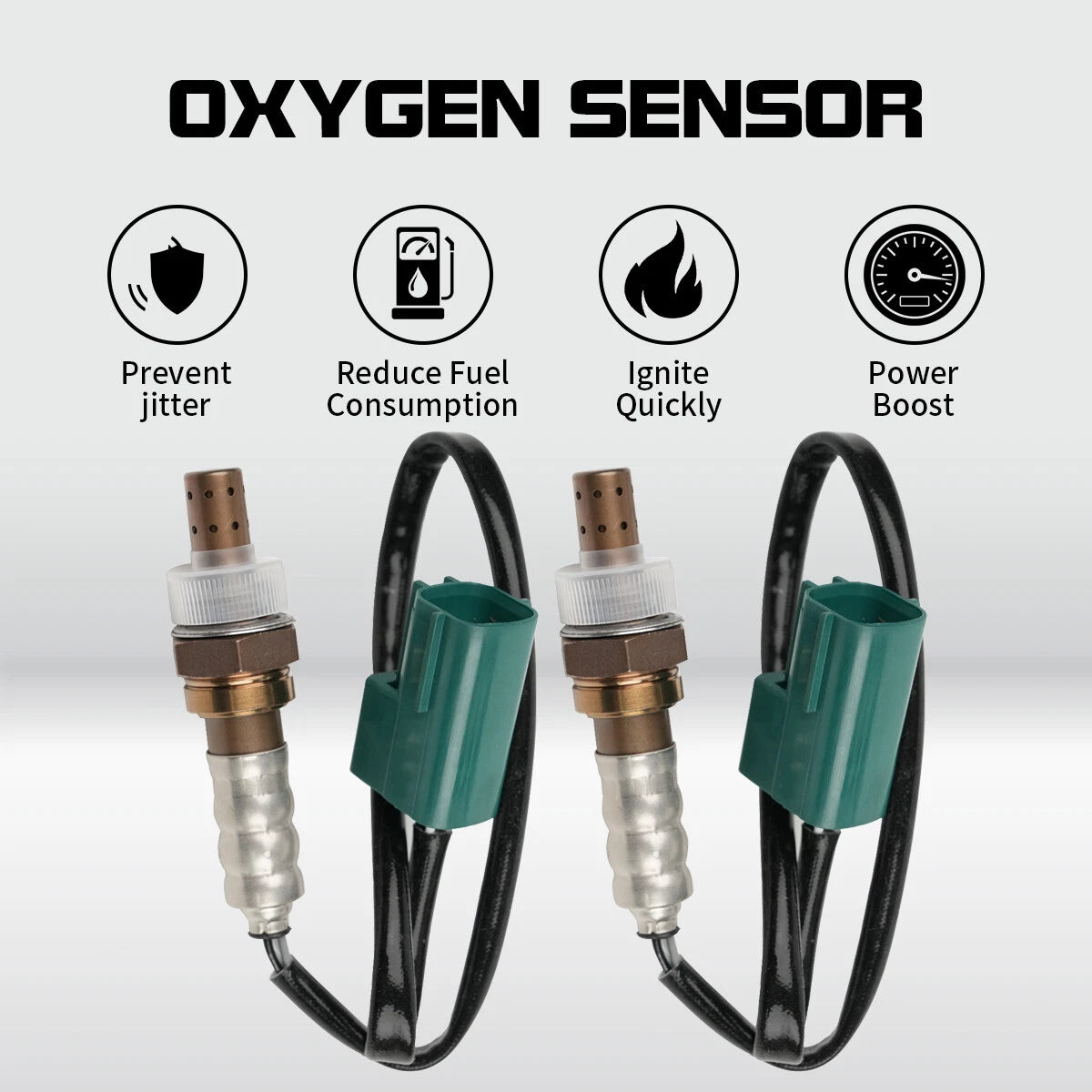 2X Downstream O2 Oxygen Sensor 234-4301 for Nissan Titan Armada (2005–2015)