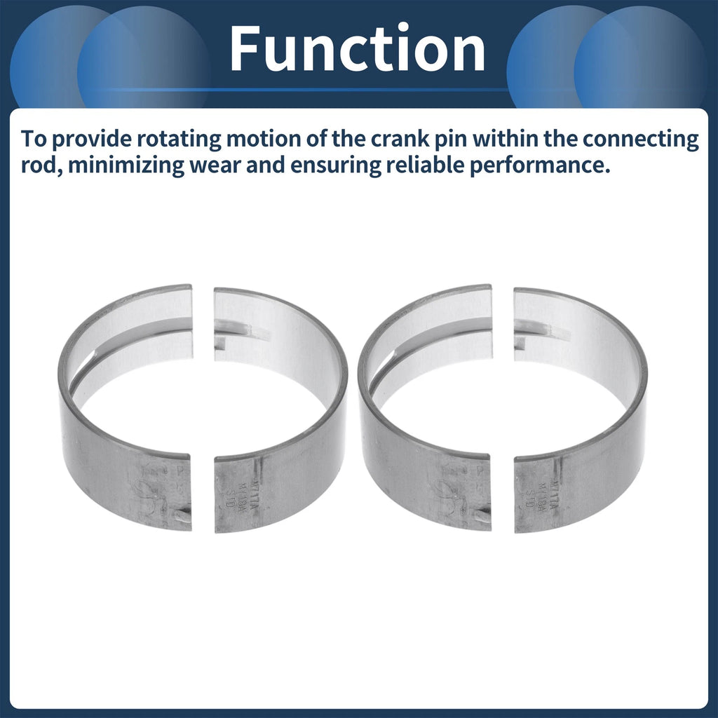 Main Bearing Set No.1170127011 for Toyota Caldina (1995–2004) 10 Pcs