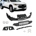 Front Bumper Lower Grill with Fog Light for Chevy Traverse (2018–2020)