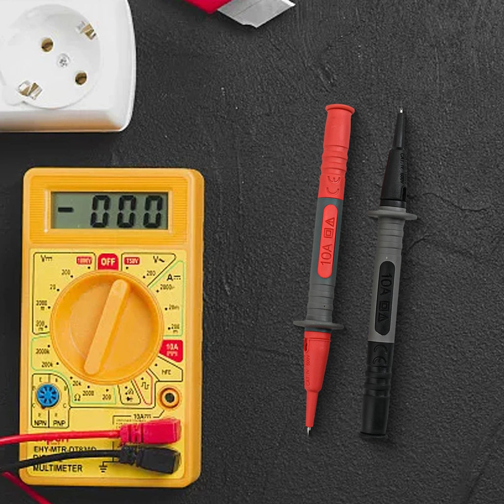 2X Flexible Multimeter Probe Set for Electrical Testing Tools