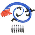 NGK Wire Set & Denso 6 Platinum TT Spark Plugs for Mazda B3000 (1994–2006)
