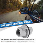 2X Turn Signal Lamp Bulb Socket for Nissan Altima Frontier (2012–2015)
