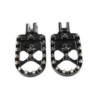 MX Style Foot Pegs for Harley Softail (2018–2023) Black