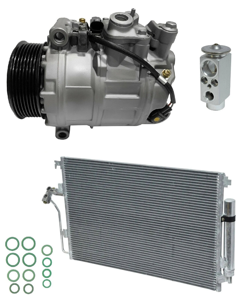AC Compressor Kit With Condenser Fits Mercedes Sprinter 3500 (2014–2014)