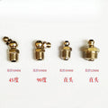 5PC Grease Fitting Set for Kobelco Hitachi Excavator (Straight 45/90 Degree)