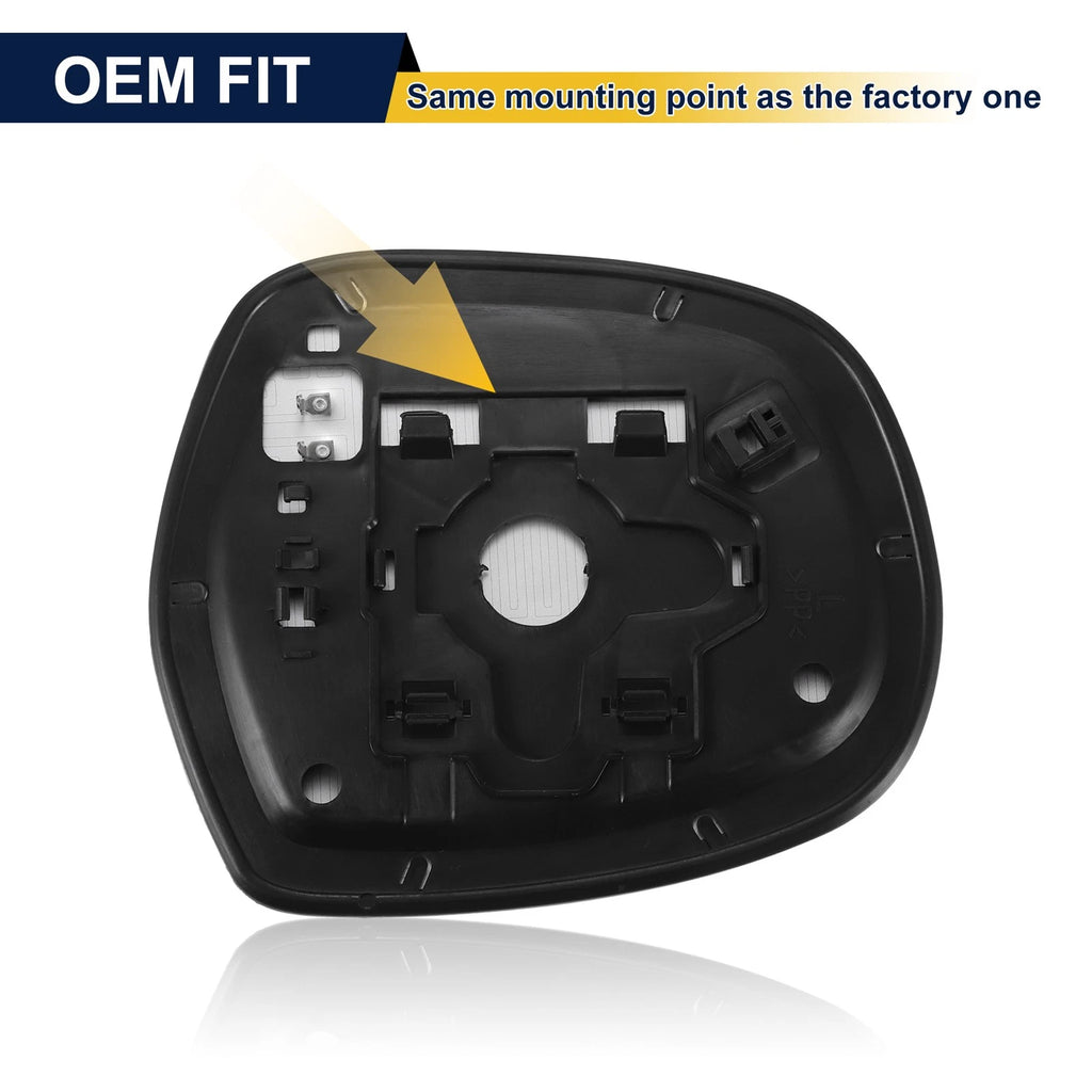 Left Side Heated Mirror Glass for Lexus GX470 (2003–2009) 879616A200