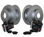 Front & Rear Brake Kit Disc Rotors & Bosch Ceramic Pads for Chrysler Dodge Jeep