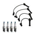 Denso 7mm Wire Set & 4 U-Groove Spark Plugs Kit for Ford Ranger (1998–2000)