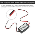 12V Power Filter for Rear View Camera (Compatible with )
