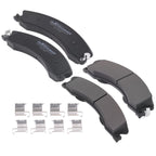 4X Front Brake Pads Set for GMC Savana/Chevrolet Express 3500 4500 (2009–2020)