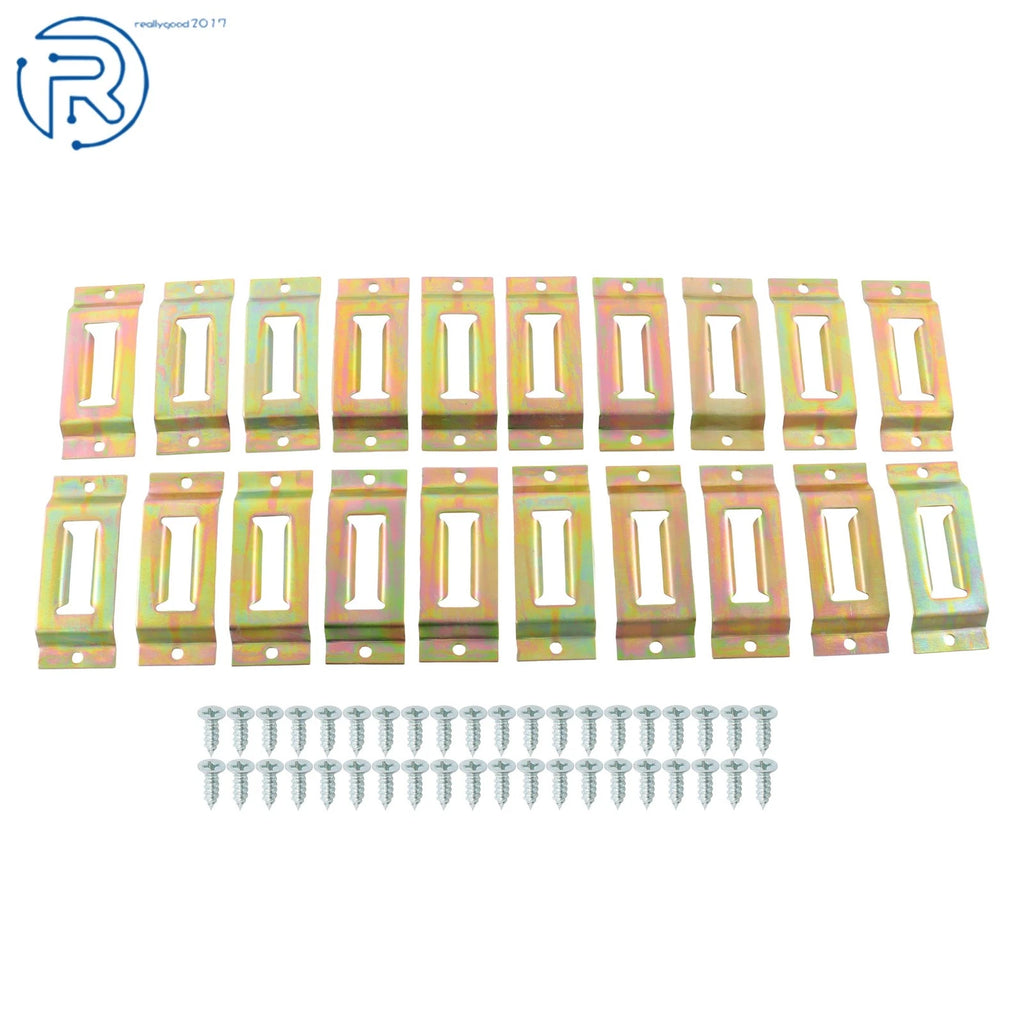 20 Pack E Track Tie Down Slots for Trailers Trucks