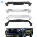 Steel Front Bumper for Chevrolet Silverado 1500 (2022–2023) Black/Chrome