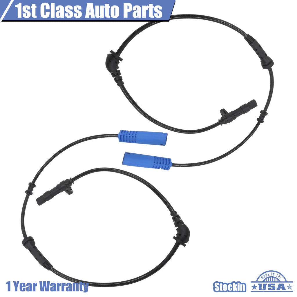 Set of 2 ABS Wheel Speed Sensors for Mini Cooper (2002–2008)