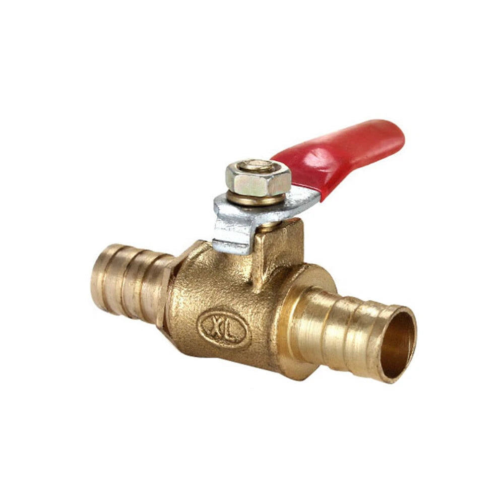 In-Line Fuel Tap Brass 8mm 5/16" for Motorcycle Tractor Quad Lawn