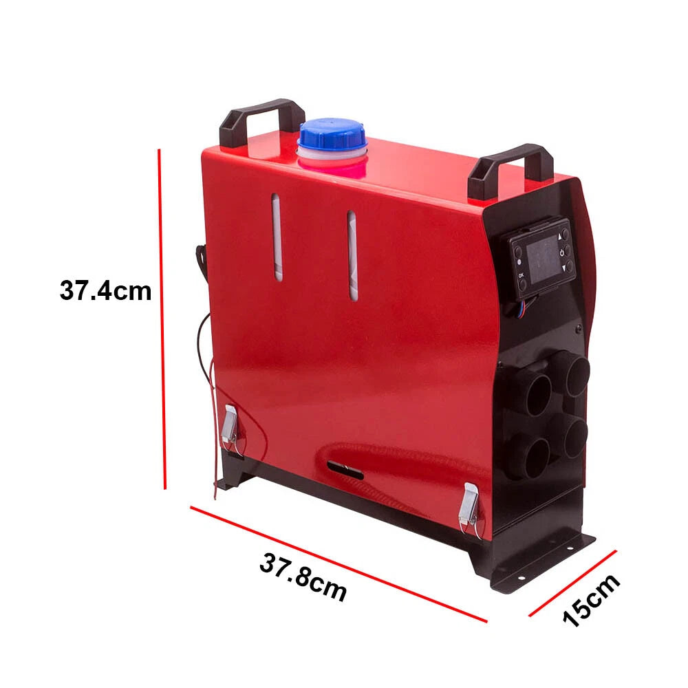Diesel Air Heater 12V 2KW-5KW for Motorhomes (All in One, LCD Display)