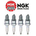 Set of 4 NGK Standard Resistor Spark Plugs for Audi BMW Mazda Toyota Nissan