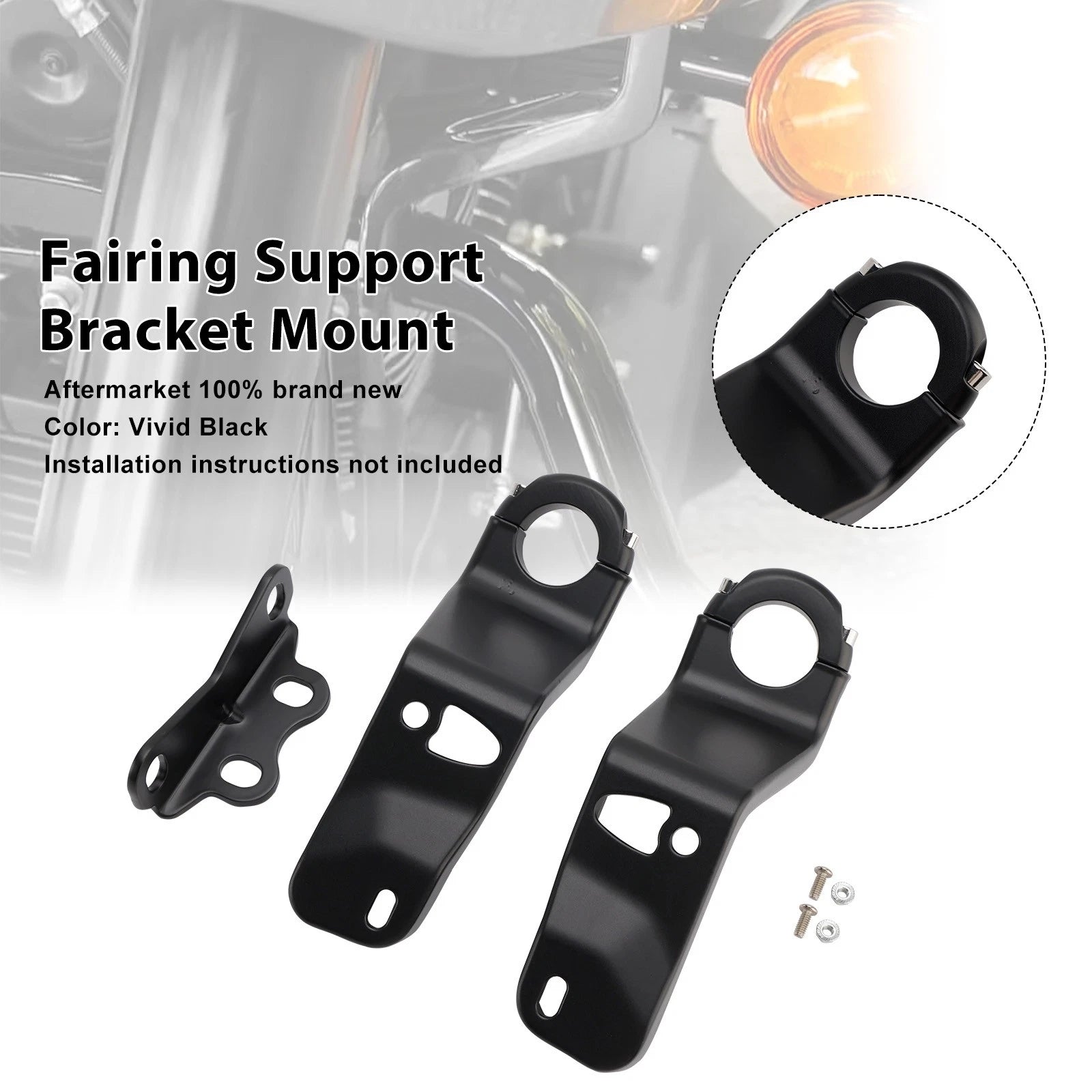 Fairing Support Bracket Mount Kit for Low Rider ST FXLRST (2022–2025)