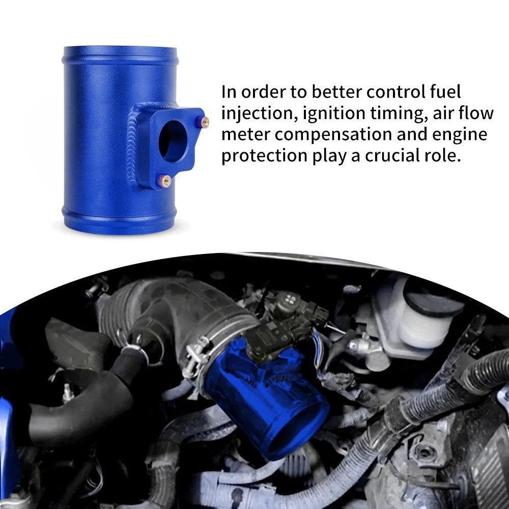 MAF Mass Air Flow Sensor Mount Adapter Tube 3" for Subaru Suzuki