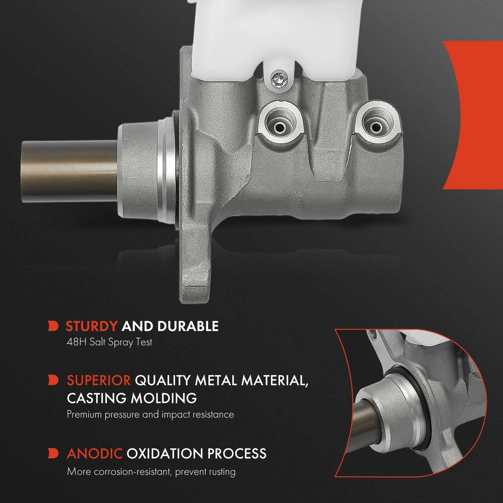Brake Master Cylinder with Reservoir & Sensor for Nissan Altima (2013–2018)