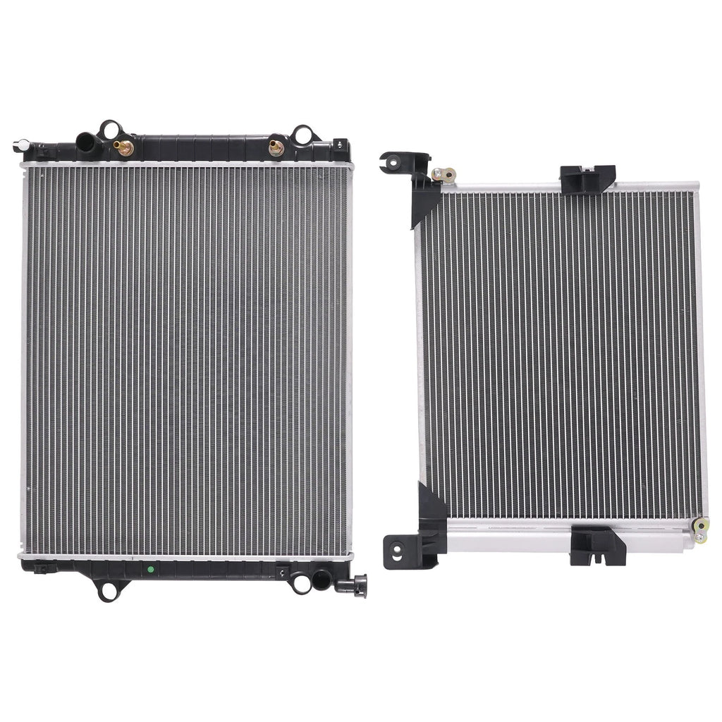 Engine Coolant Radiator & AC Condenser for Toyota Tacoma (2005–2011) CU2802