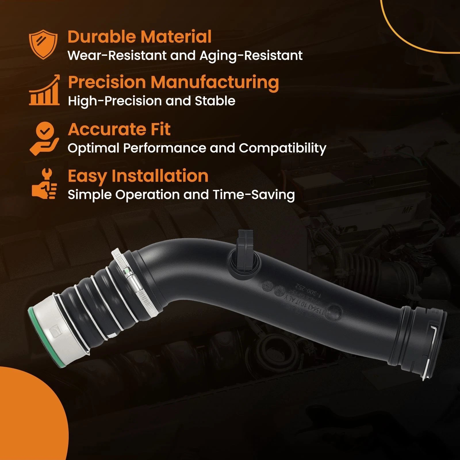 Intake Hose for BMW X1 E84/Z4 E89 (2009–2016) 13717588283 Turbocharged
