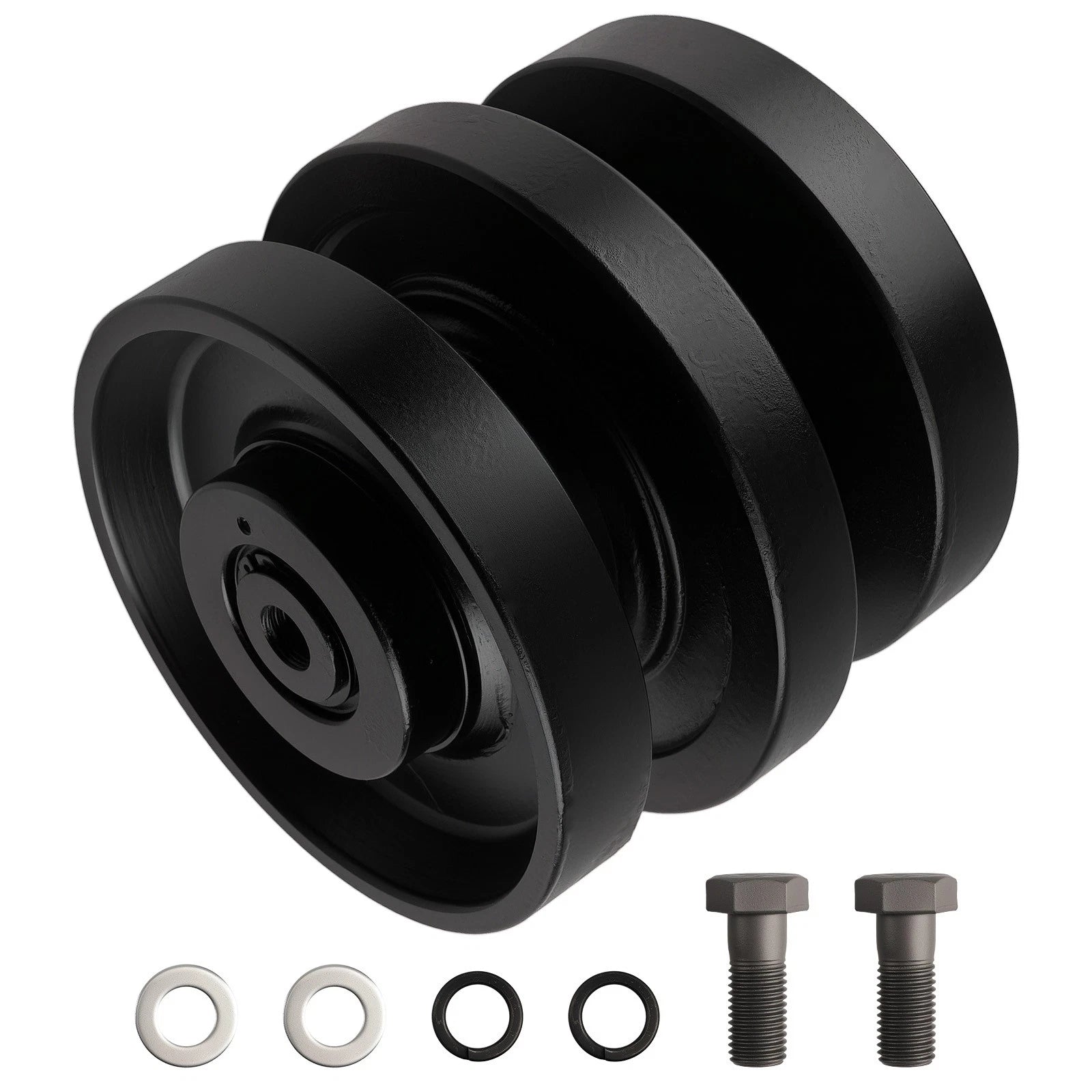 Track Roller for Bobcat T300 T300H (2000–2005) 6689371 Black Steel