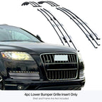 Fog Light Cover for Audi Q7 (2007-2015) Stainless Chrome Billet Grille Insert