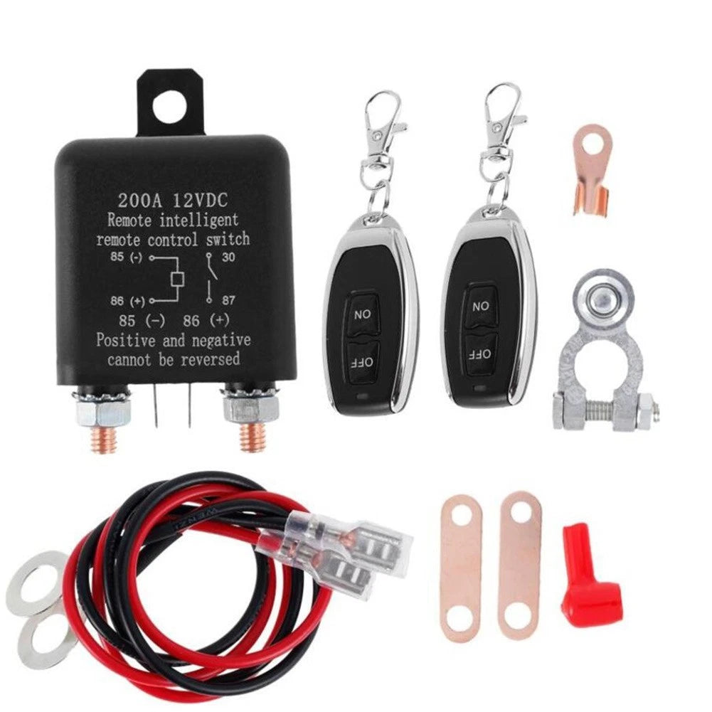 12V 200A Battery Management Switch with Remote Control for Cars Trucks RVs