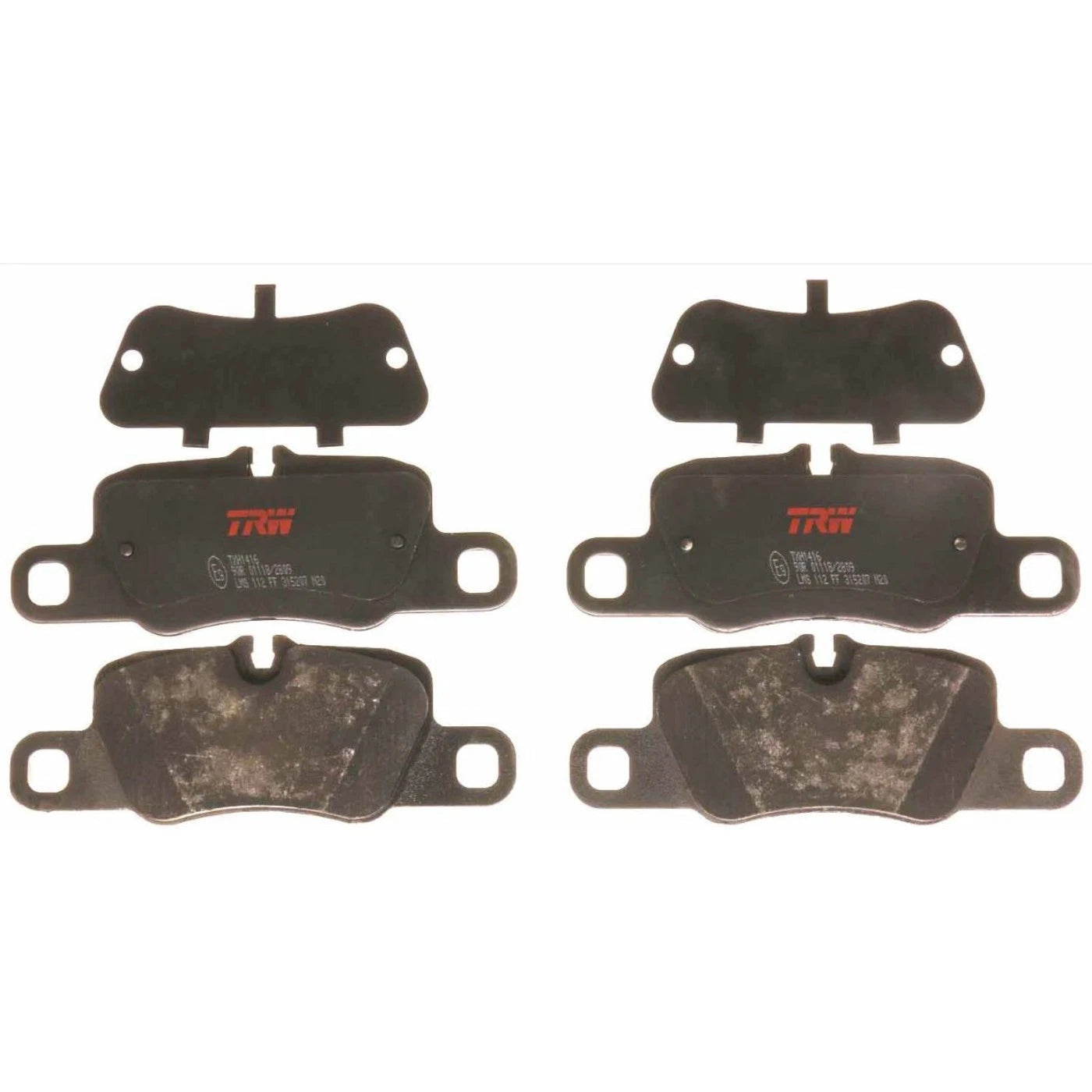 Brake Pad Set for Porsche 911 (2012–2015) Rear